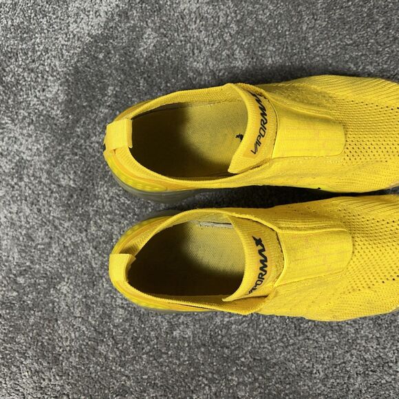 Nike Air VaporMax Moc 2 AJ6599-700 Women’s Size 8.5 Yellow Running Shoes Used - Picture 9 of 10